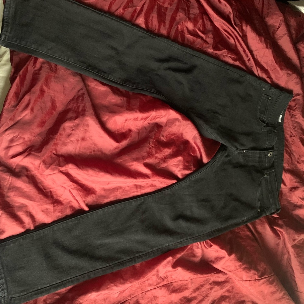 G star black denim jeans